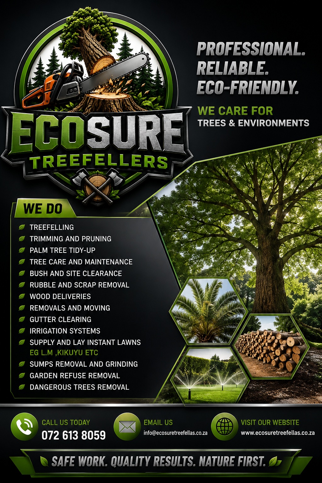 ECOSURE TREEFELLERS poster